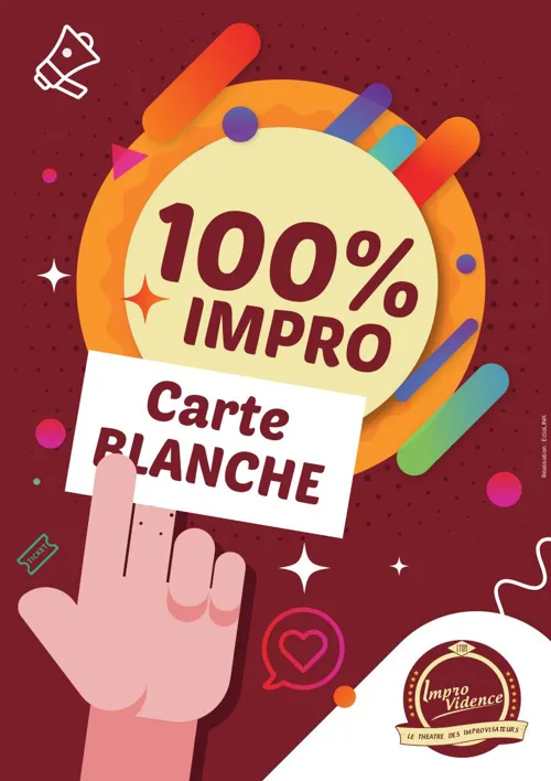 Affiche de 100% carte blanche