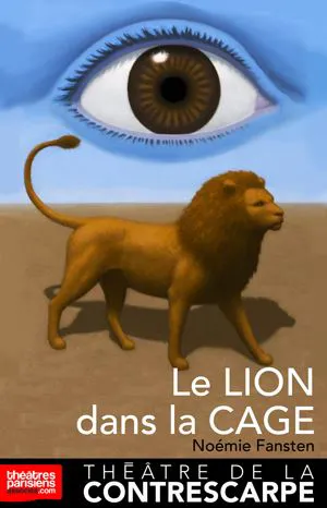 Affiche de Le lion dans la cage