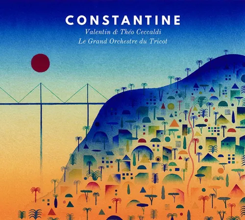 Affiche de Constantine Valentin & Théo Ceccaldi : le Grand Orchestre du Tricot