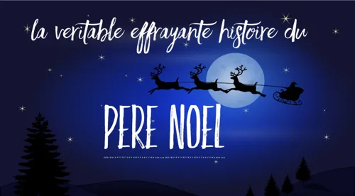 Affiche de La véritable effrayante histoire du Père Noël