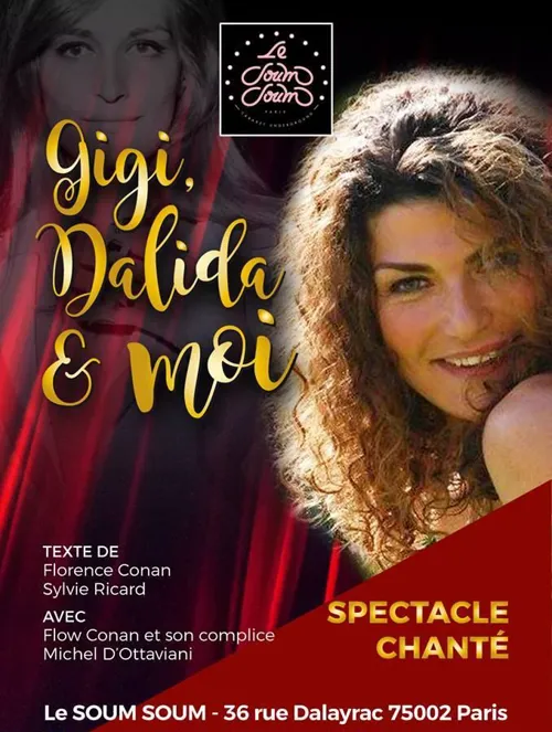 Affiche de Gigi, Dalida et moi | spécial anniversaire