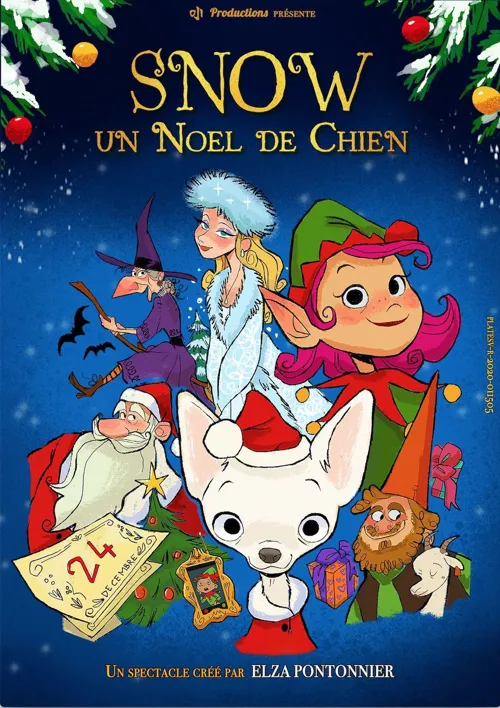 Affiche de Snow, un Noël de chien