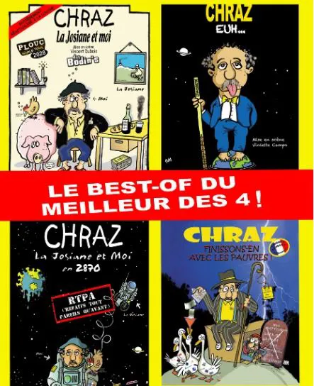 Affiche de Chraz dans Le best of du meilleur des 4 !