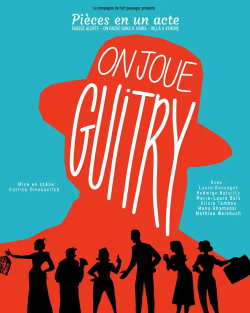 Affiche de On joue Guitry, pièces en un acte