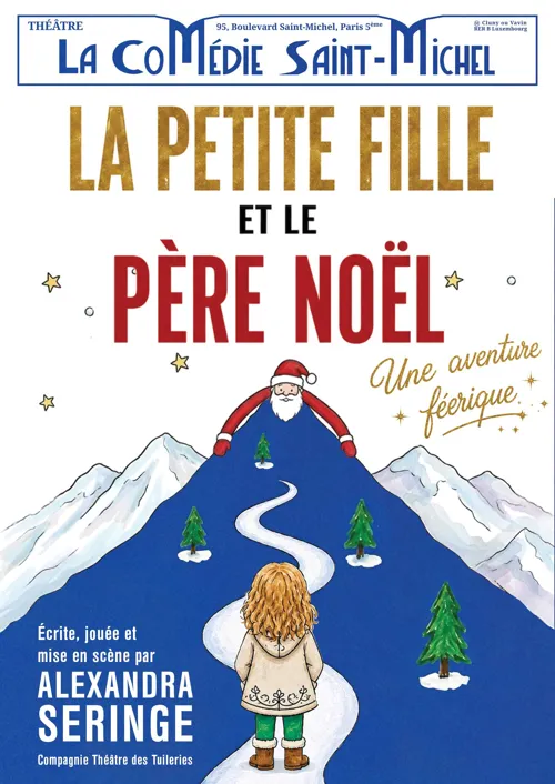 Affiche de La petite fille et le Père Noël