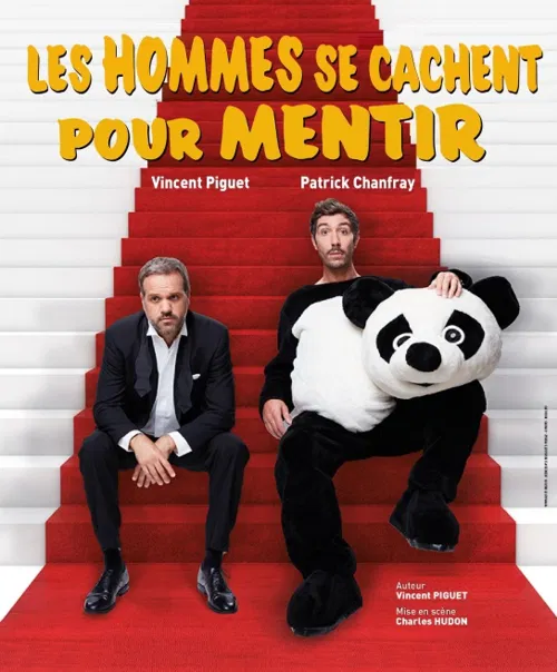 Affiche de Les hommes se cachent pour mentir