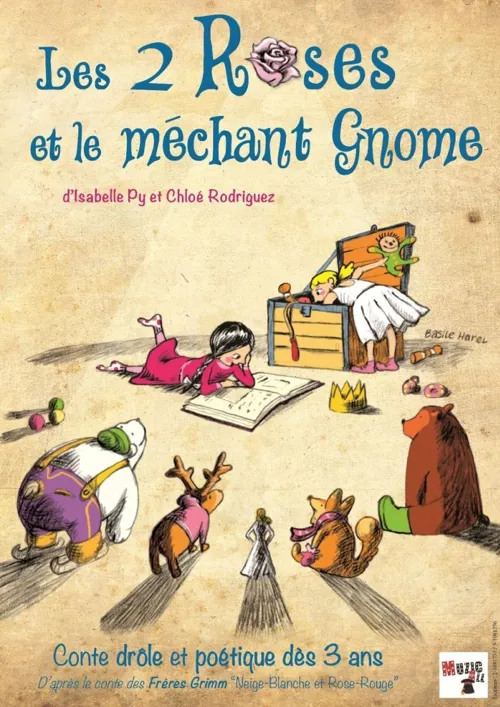 Affiche de Les 2 roses et le méchant gnome