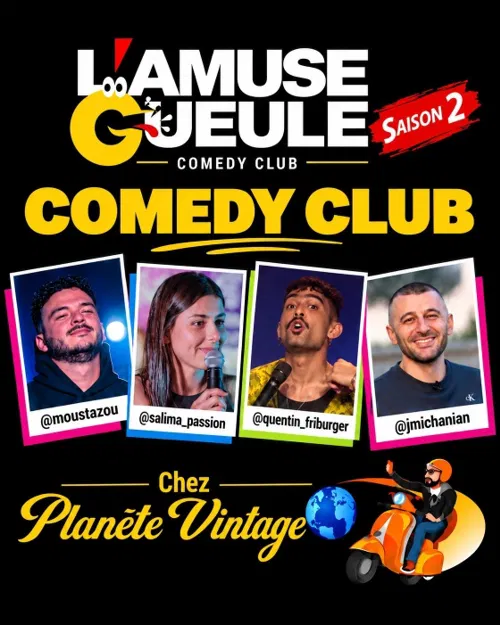 Affiche de L'Amuse Gueule Comedy Night