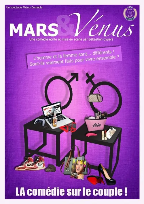 Affiche de Mars et Vénus