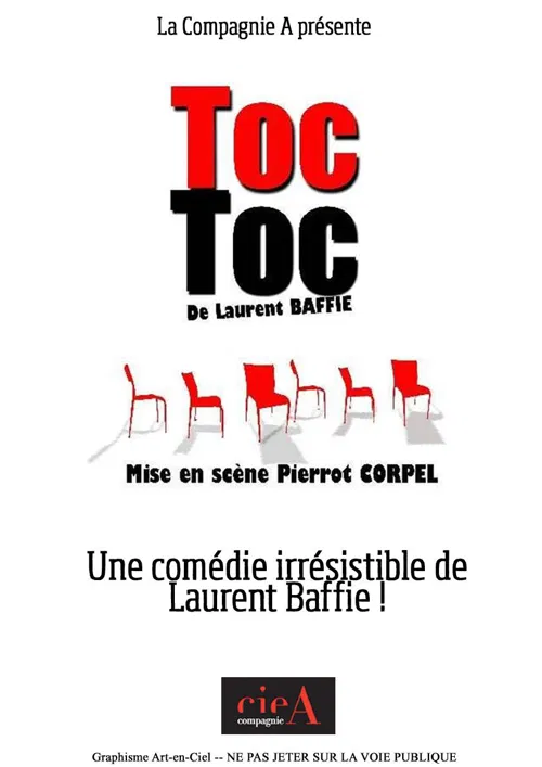 Affiche de Toc Toc | Par la Compagnie A