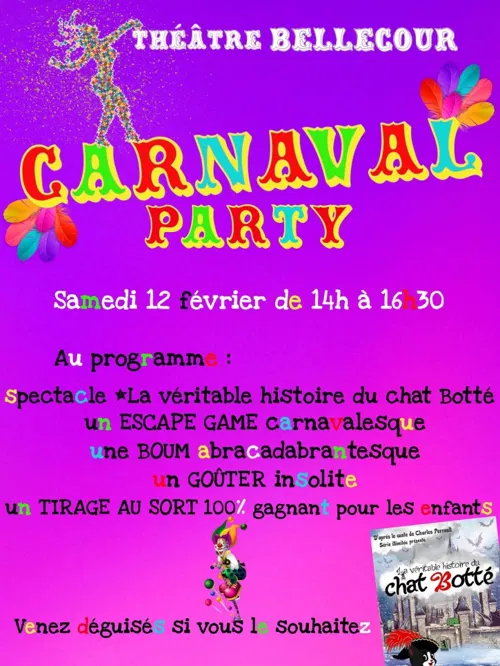 Affiche de Carnaval Party