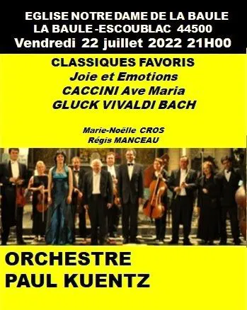 Affiche de Paul Kuentz : Classiques favoris | La Baule-Escoublac