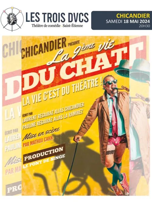 Affiche de Chicandier dans La 9ème vie du chat