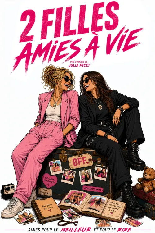 Affiche de 2 filles amies à vie
