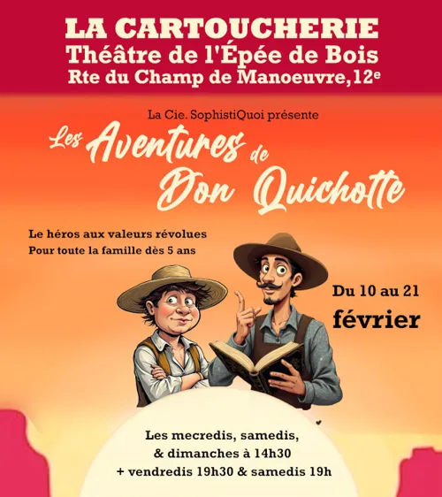 Affiche de Les Aventures de Don Quichotte