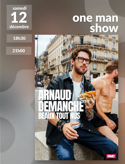 Affiche de Arnaud Demanche dans Beaux tout nus