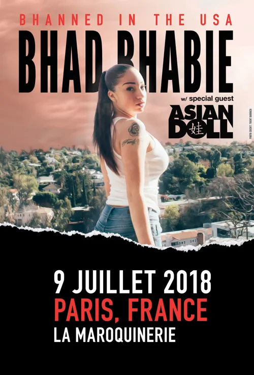 Affiche de Bhad Bhabie