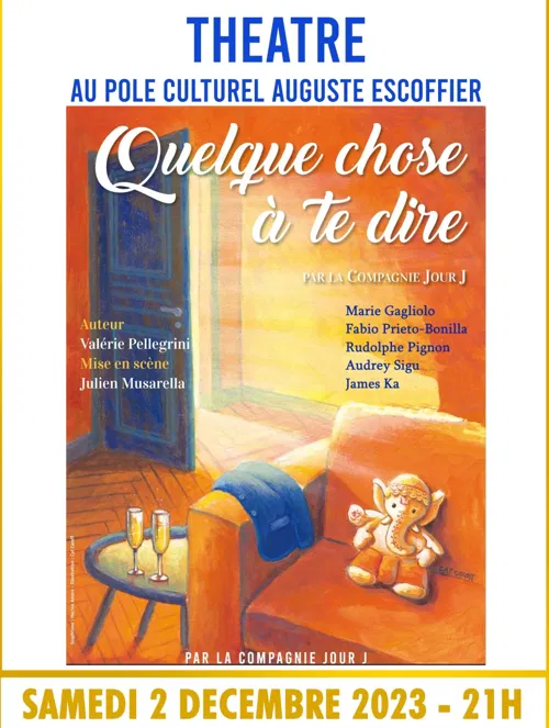 Affiche de Quelque chose à te dire