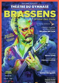 Affiche de Brassens, l'amour des mots