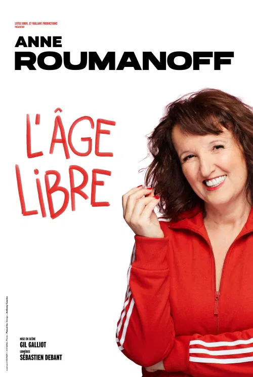 Affiche de Anne Roumanoff dans L'âge libre | Guilherand Granges