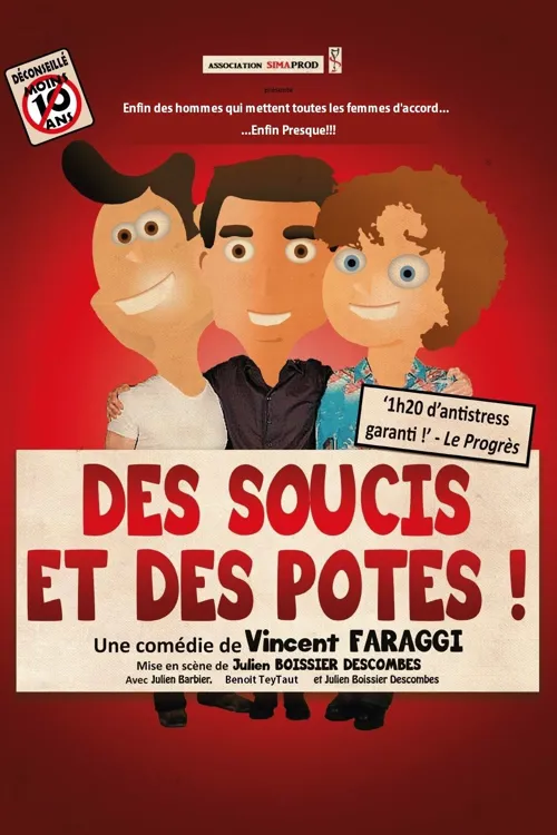 Affiche de Des soucis et des potes