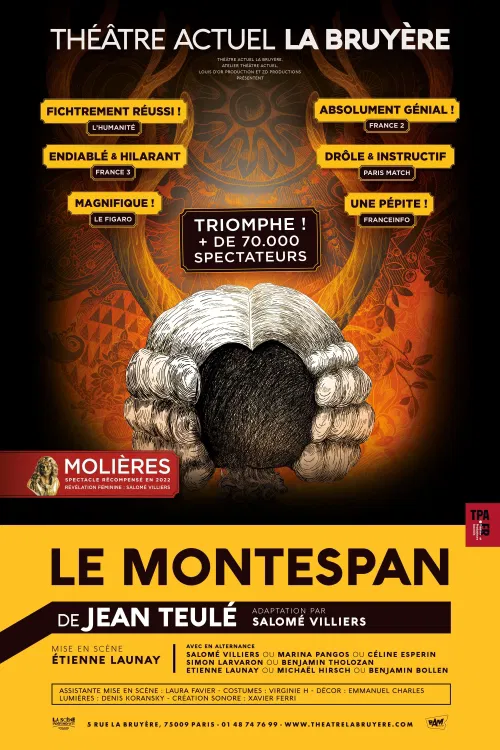 Affiche de Le Montespan | D'après Jean Teulé