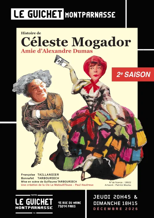 Affiche de Histoire de Céleste Mogador, amie d'Alexandre Dumas