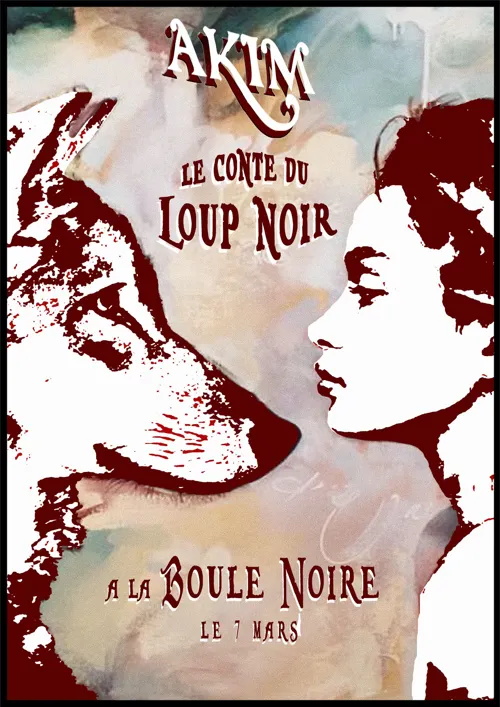 Affiche de Akim, le conte du Loup noir