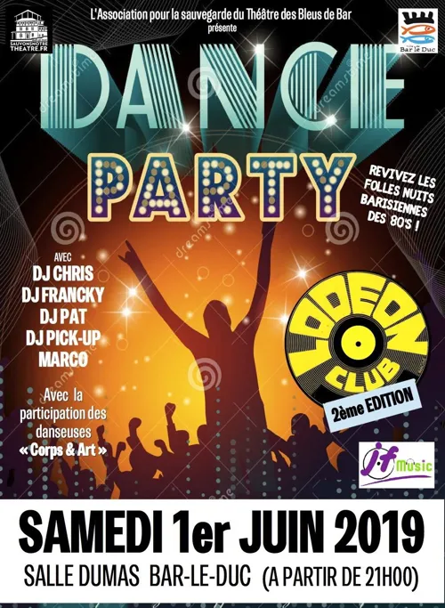 Affiche de Soirée dansante l'Odéon Club 35 ans après ! | 2ème édition