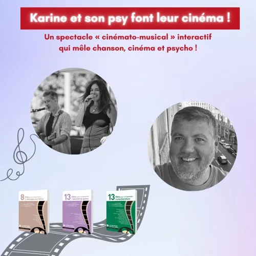 Affiche de Karine et son psy font leur cinéma !