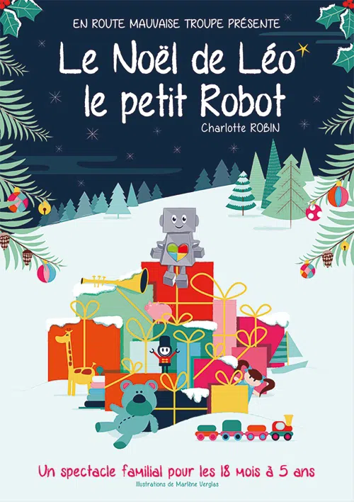 Affiche de Le Noël de Léo le petit robot