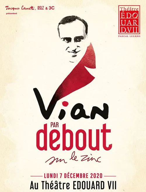 Affiche de Vian | par Debout sur le Zinc