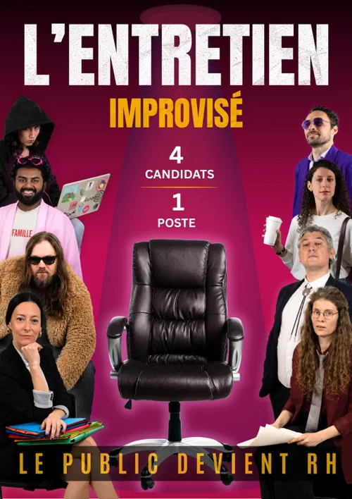 Affiche de L'entretien improvisé