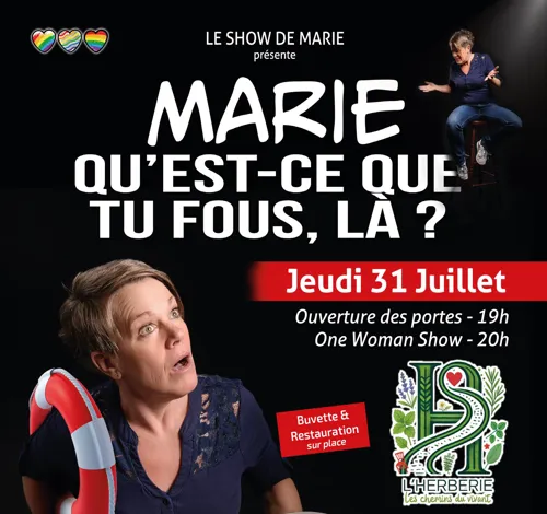Affiche de Marie Loison dans Marie, qu'est ce que tu fous, là ?