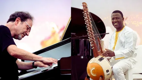 Affiche de Olivier Hutman & Lamine Cissokho : Double Skyline