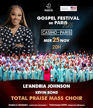 Affiche de Gospel Festival de Paris 2026