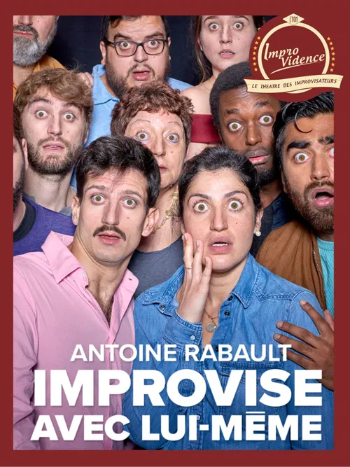 Affiche de Antoine Rabault improvise avec lui-même