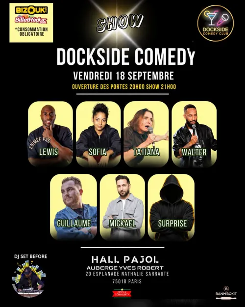 Affiche de Dockside Comedy Show