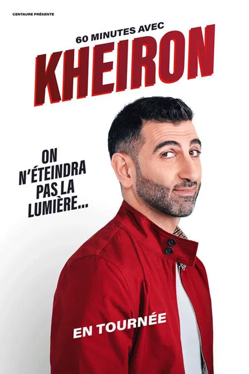 Affiche de Kheiron dans on n'éteindra pas la lumière..