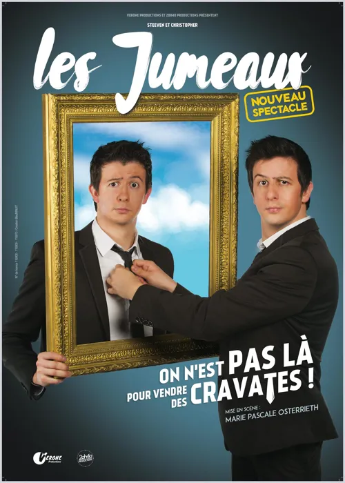 Affiche de Les jumeaux dans On n'est pas là pour vendre des cravates !