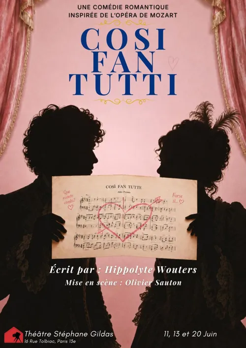 Affiche de Cosi Fan Tutti Distribution A