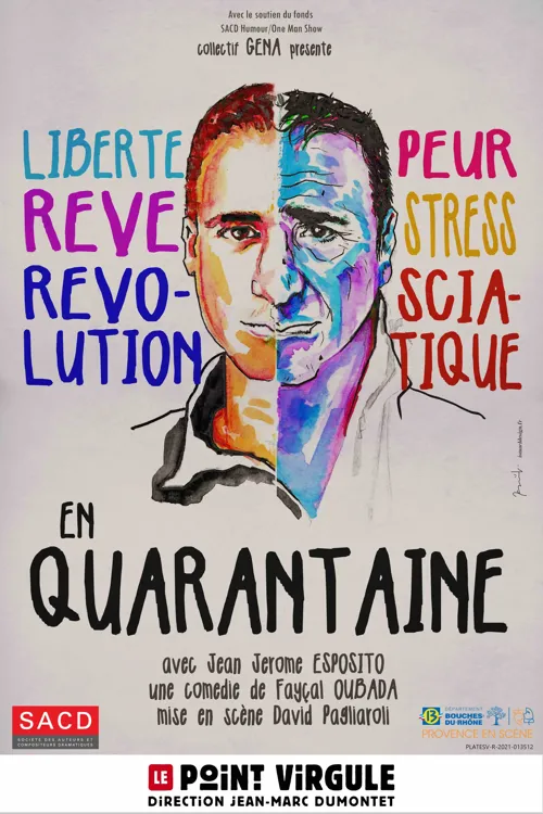 Affiche de Jean-Jérôme Esposito dans En quarantaine