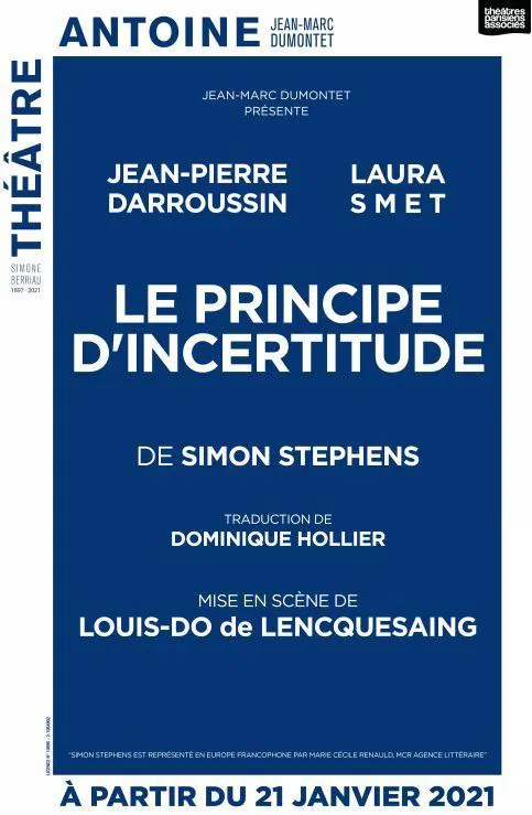Affiche de Le principe d'incertitude | avec Jean-Pierre Darroussin et Laura Smet