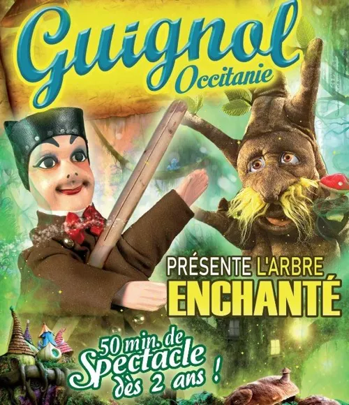 Affiche de Guignol présente l'arbre enchanté