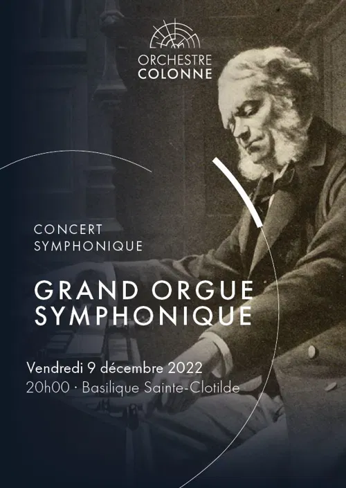 Affiche de Concert symphonique : Grand orgue symphonique