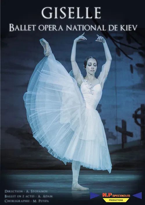 Affiche de Giselle | par le Grand Ballet de Kiev