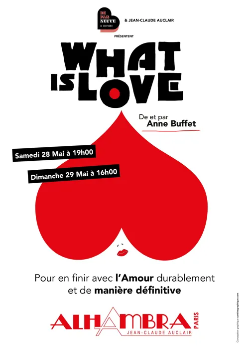 Affiche de Anne Buffet dans What is love