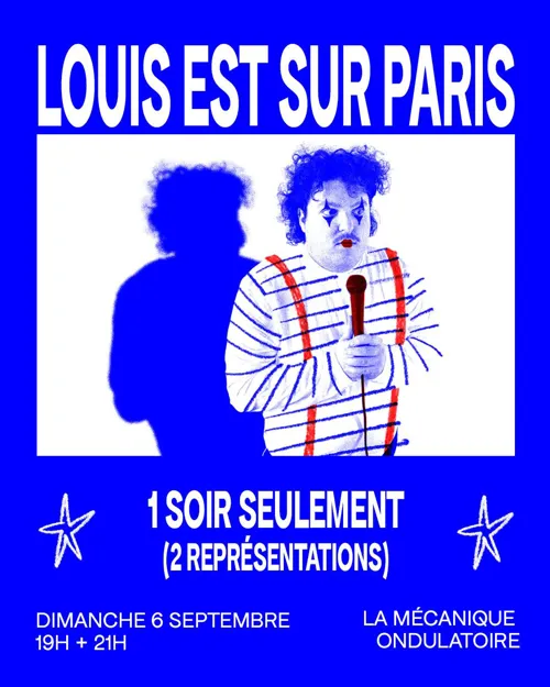 Affiche de Louis est sur Paris