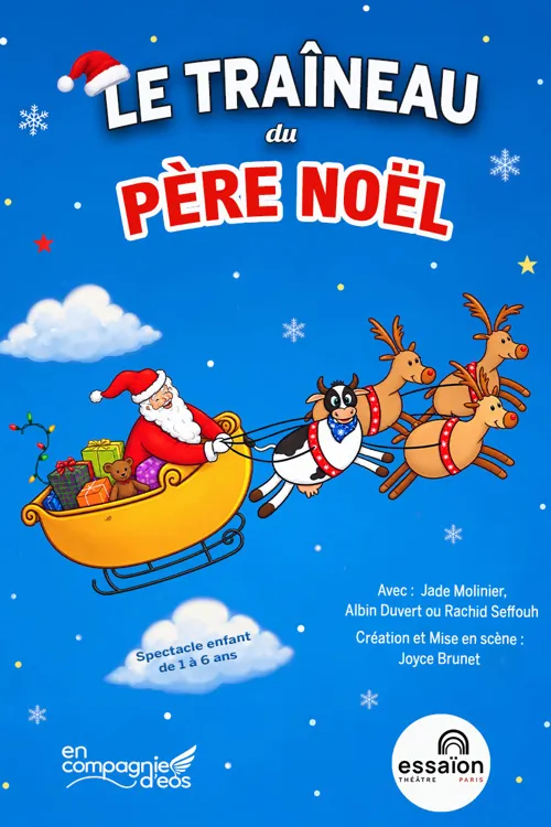 Affiche de Le traîneau du Père Noël