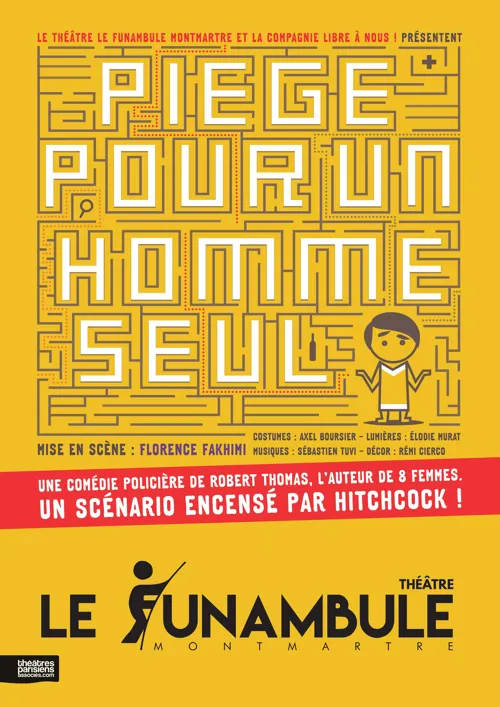 Affiche de Piège pour un homme seul